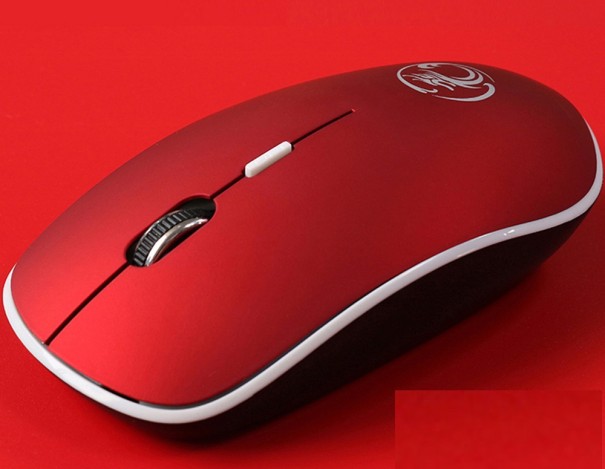 Mouse wireless IMice roșu