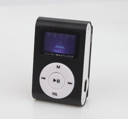 MP3-afspiller + USB-kabel J926 sort