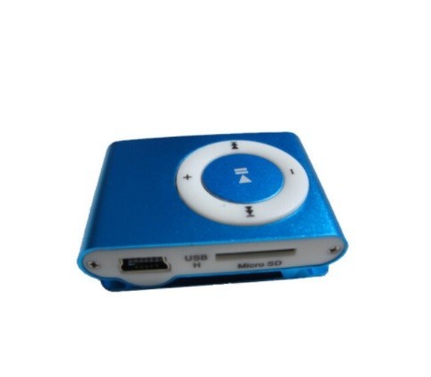 MP3 prehrávač Mini modrá