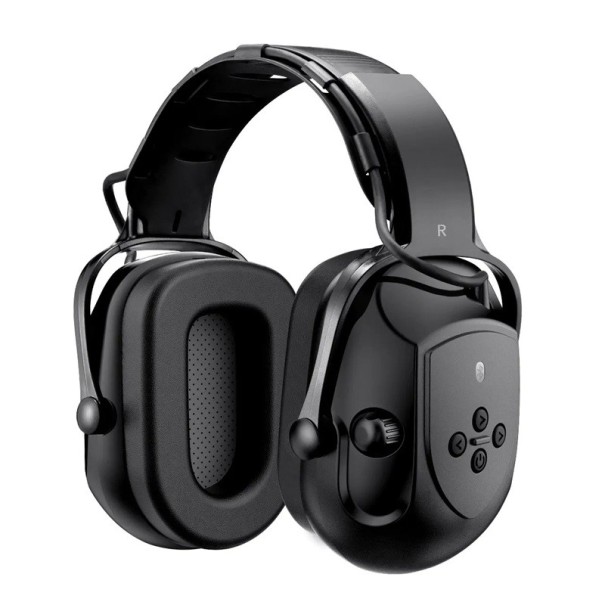 Mpow HP102 Bluetooth Wireless Headphones Noise-Cancelling Ear Protectors NRR 29dB SNR 36dB Line-in Mode 30h Battery Life 750mAh Adjustable Design 1
