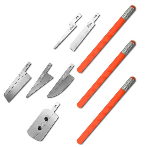 MS101 Mini-Handsägemodell Erweiterte Set mit wechselbaren Klingen Präzises Schneiden von Detailteilen 1