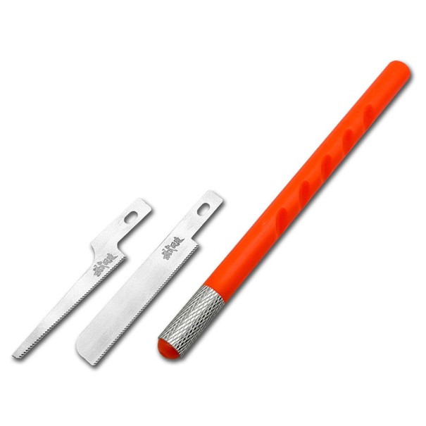 MS101 mini sierra manual para modelos Kit básico con cuchillas intercambiables Herramienta ligera para trabajos finos 1