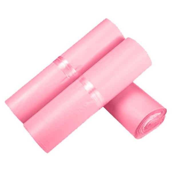 Műanyag boríték 17 x 30 cm 20 db világos rózsaszín