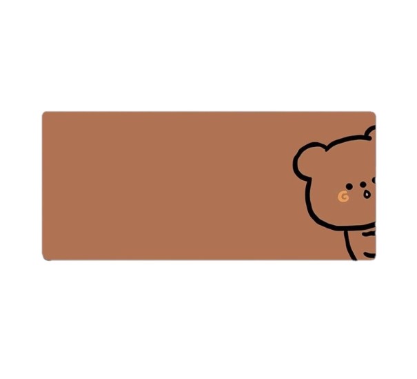 Muis- en toetsenbordmat K2412 bruin 30 cm x 60 cm