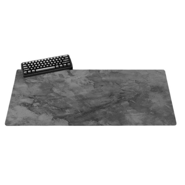 Muis- en toetsenbordonderlegger 1000 x 500 x 3 mm Antraciet Voor bureau- en schrijftafels in kantoor en thuis voor computer en laptop 1