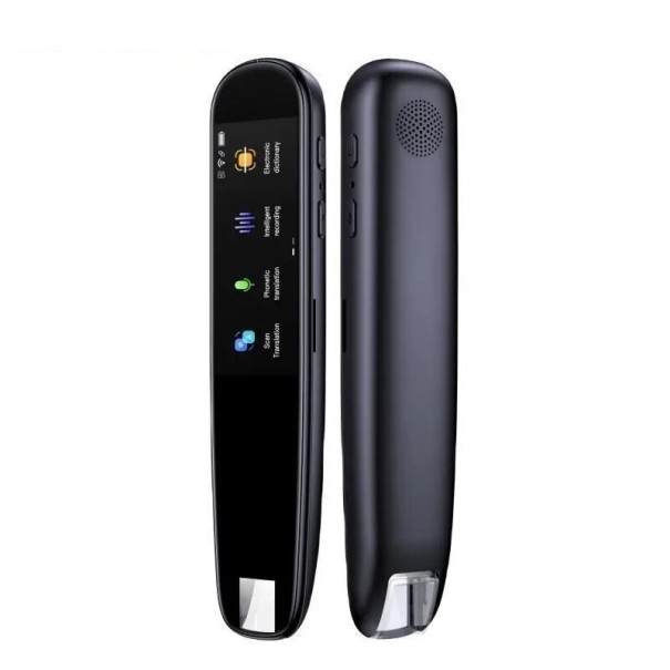 Multifunctional Text Translation Scanner USB-C Scanning Pen with LCD Display Intelligent Translation Pen with Dictaphone, Offline Mode and Electronic Dictionary 13.8 x 3.2 x 1.5 cm 1