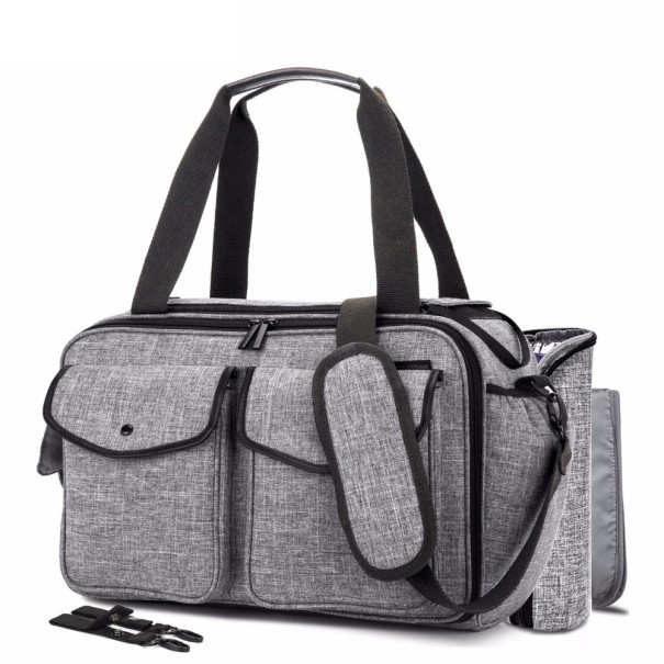Multifunctionele luiertas met accessoires