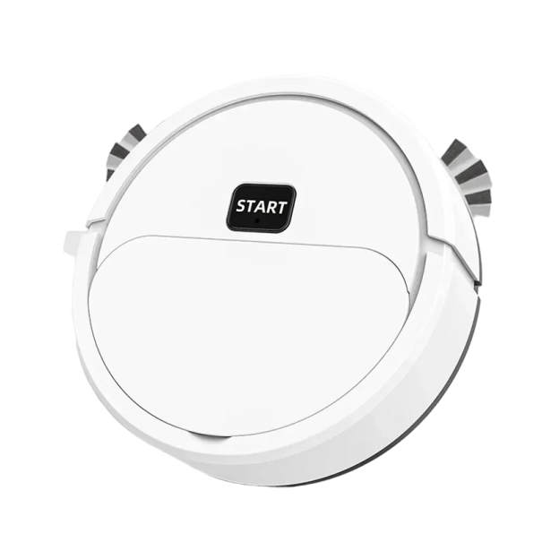 Multifunctionele robotstofzuiger Combinatie van stofzuigen, vegen en dweilen Automatische oplaadbare stofzuiger Mini robotvloerreiniger 16 x 16 x 5,4 cm