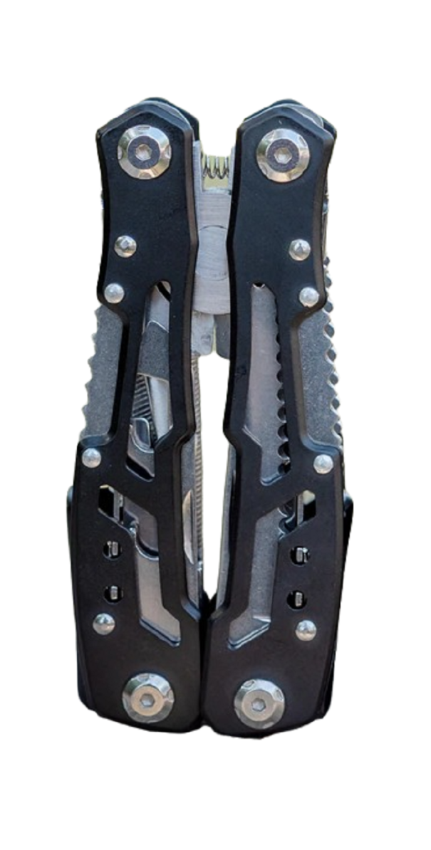 Multifunkční kapesní nůž 14v1 černá 15,5 cm