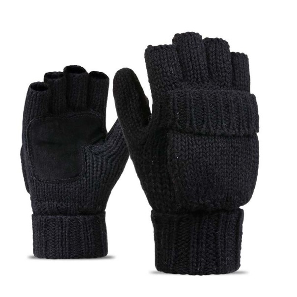 Multifunkční rukavice 2v1 černá