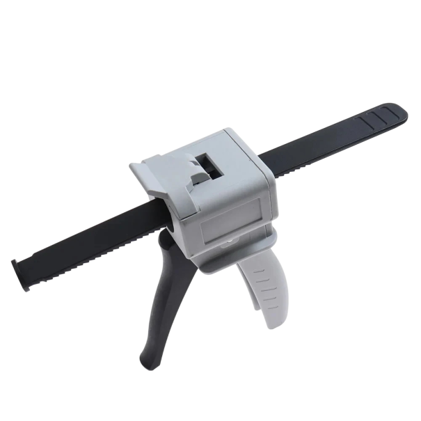 Multifunktionale Hand-Dichtmittelpistole 50 ml mechanische Dosierpistole aus Kunststoff kompaktes Design für die Anwendung von Dichtstoffen und Klebstoffen 1
