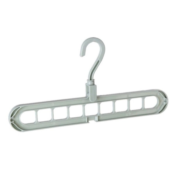 Multifunktionaler Kleiderbügel hellgrün 2 Stück