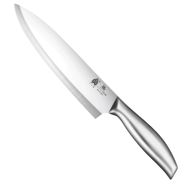 Multifunktionales Küchenmesser für Fleisch, Obst, Gemüse 30,2 cm Edelstahl Silberne Griffe Küchenmesser zum Schneiden von Lebensmitteln 1