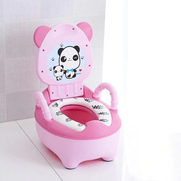 Multifunktionales Töpfchen für Kinder J2579 rosa Weichfaserplatte