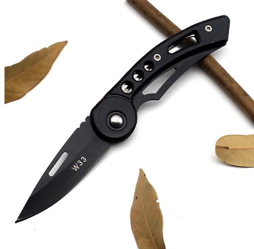 Multifunktionel taktisk kniv J1394 sort