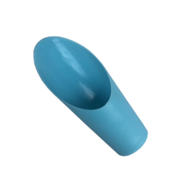 Multifunktionell trädgårdsspade i plast 17 x 7 cm Lätt och hållbar spade i japansk stil för omplantering, plantering och jordluckning blå