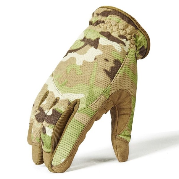 Multifunktionelle handsker til mænd camouflage L