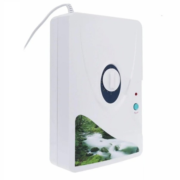 Multifunktions-ozongenerator med timersterilisator Ozonluftrenare för luktborttagning 600 mg/h Ozonvattengenerator 27 x 8 x 19 cm