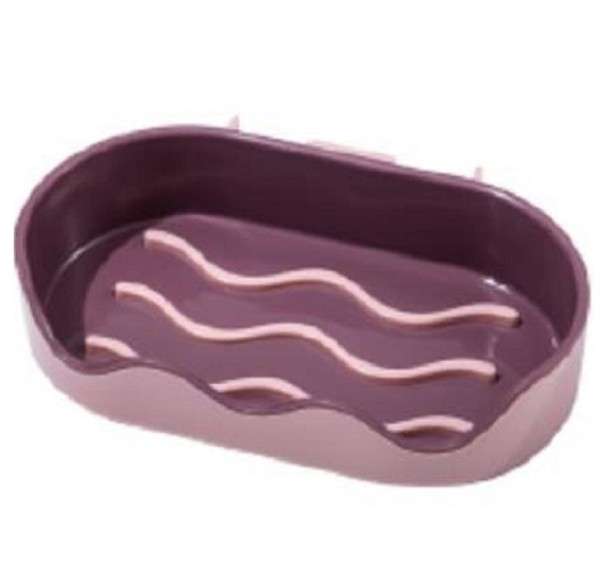 Muovinen saippuakuppi violetti