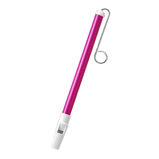 Musikinstrument glidande visselpipa barnleksak blåspipa piccolo för barn klassisk musikleksak rolig present olika färger rosa