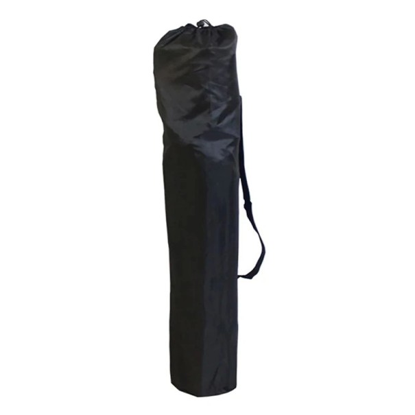 Musta kuljetuskassi kokoontaitettavalle retkituolille 65 x 13 cm Kestävä säilytyskassi hihnoilla helppoa kantamista ja suojaa varten 1