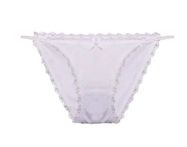 Mutandine da donna con pizzo Vanesa bianco S