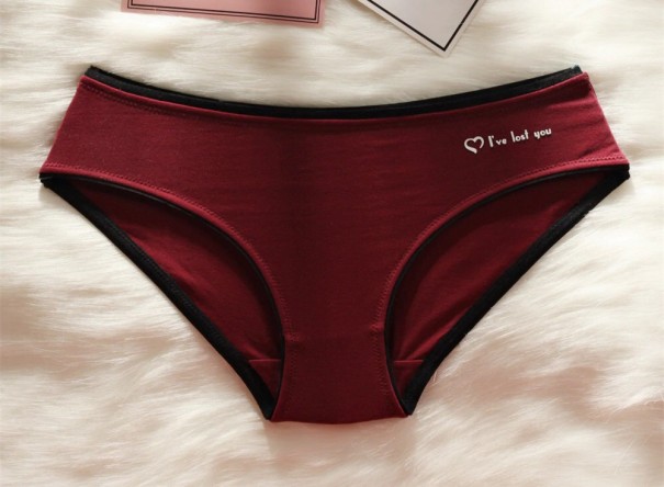 Mutandine Grace bordeaux L