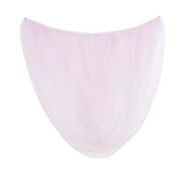 Myggenet til barnevogn rosa