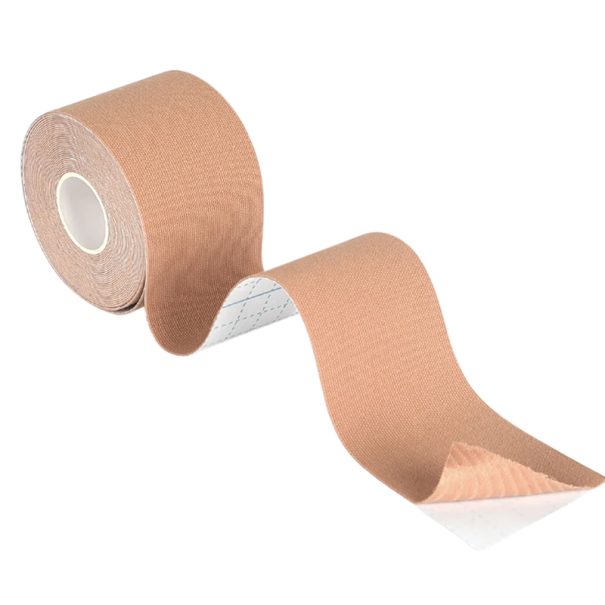 Myofascial løftetape til ansigtet 2,5 x 500 cm V-line hudtape Rynkereduktion Støtte til ansigtsmuskler Hudforyngelse hudfarvet