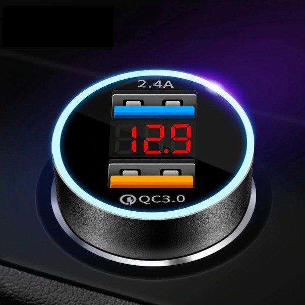 Nabíjačka do auta Dual USB Quick Charge