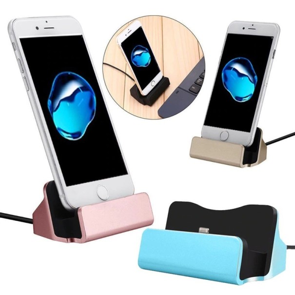 Nabíjecí stojánek pro Apple Lightning / Micro USB / USB-C