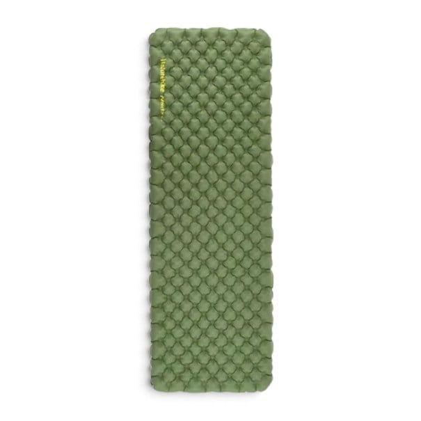 Nafukovací karimatka 186 x 58 x 8 cm R-hodnota 4,6 Celoroční použití do -20 °C Nepromokavý povrch Sbalená 13 x 20 cm Zelená Na kempink 1