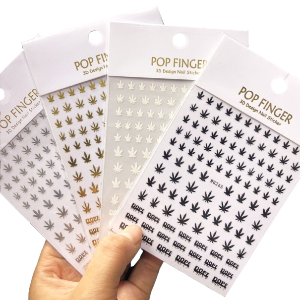 Nagelstickerset 4 stuks 8