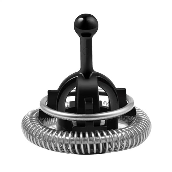 Náhradní metla napěňovače mléka s pružinou nerezová ocel univerzální kompatibilita pro kávovary a šlehače mléčné pěny 1