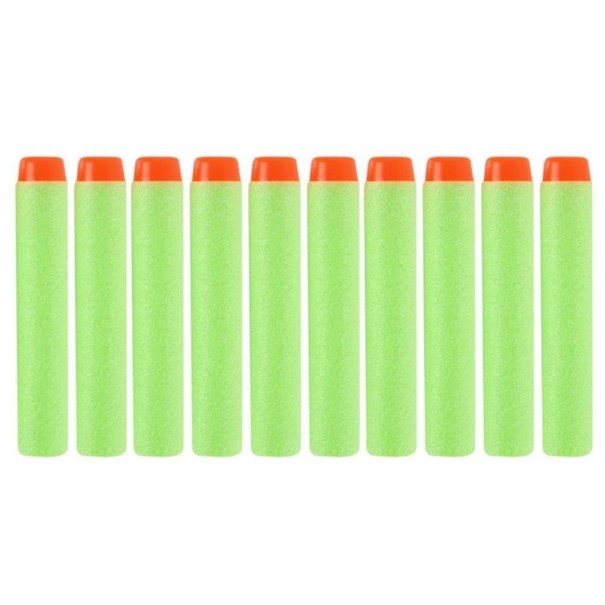 Náhradní pěnové náboje 100 ks zelená