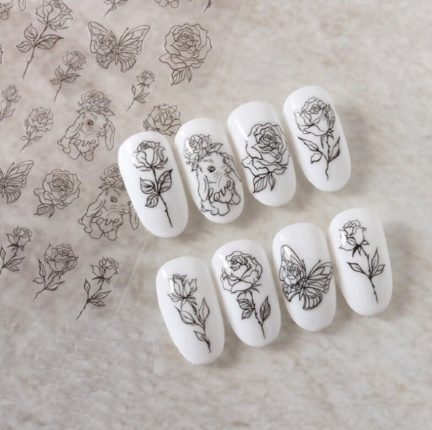 Nail Stickers P3343 3