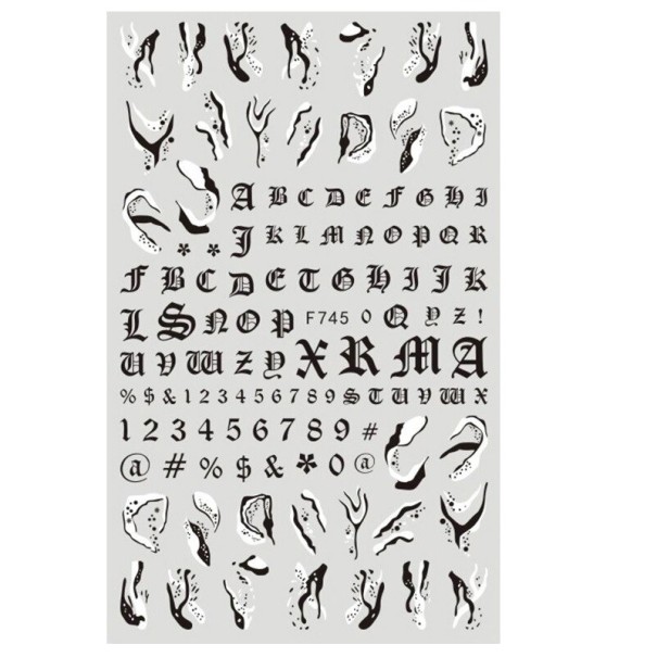 Nail Stickers P3352 1