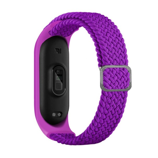 Nailonranneke Xiaomi Mi Band 3 / 4 T878:lle violetti