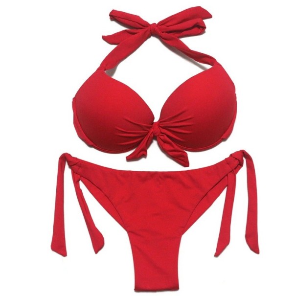 Naisten bikini P426 punainen XL