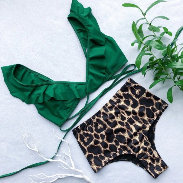 Naisten bikini P545 vihreä M