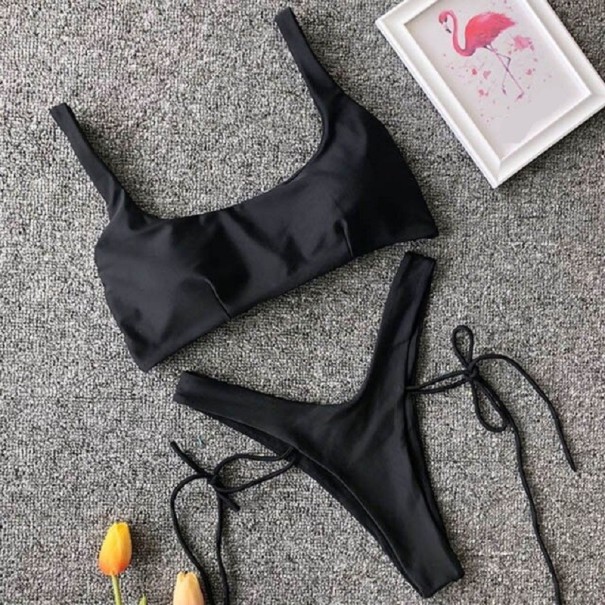Naisten bikini P621 musta M