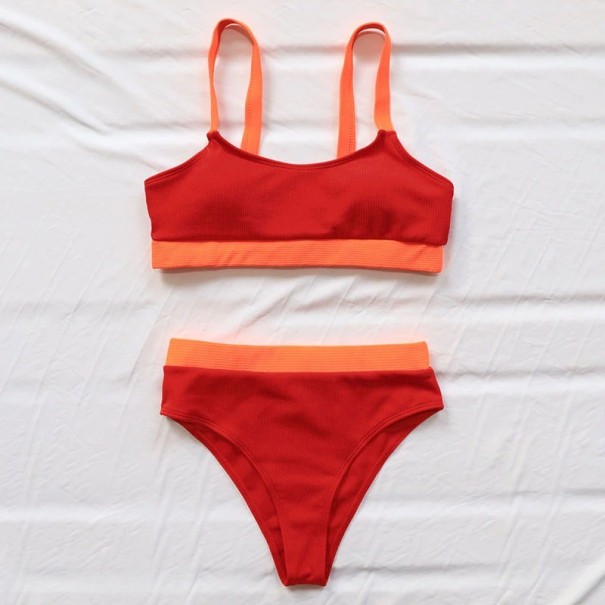 Naisten bikinit P239 punainen M