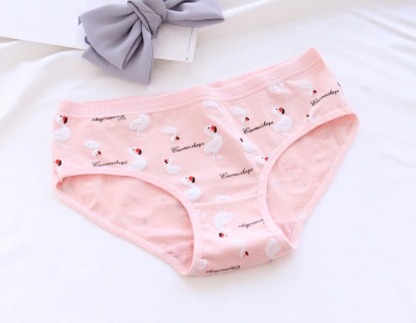 Naisten flamingoilla varustetut pikkuhousut M 2