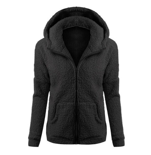 Naisten fleecetakki J3093 musta L