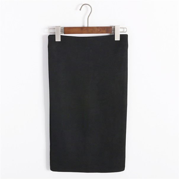 Naisten kapea hame J3261 musta XS
