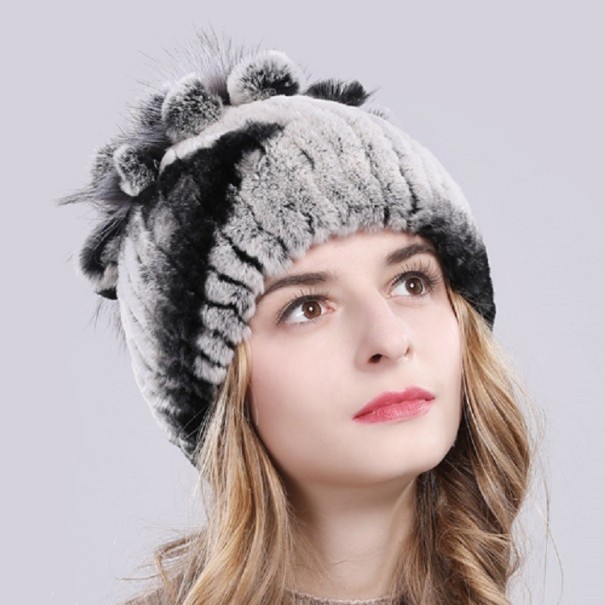 Naisten karvainen hattu 13