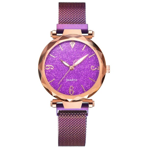 Naisten kello E2411 violetti