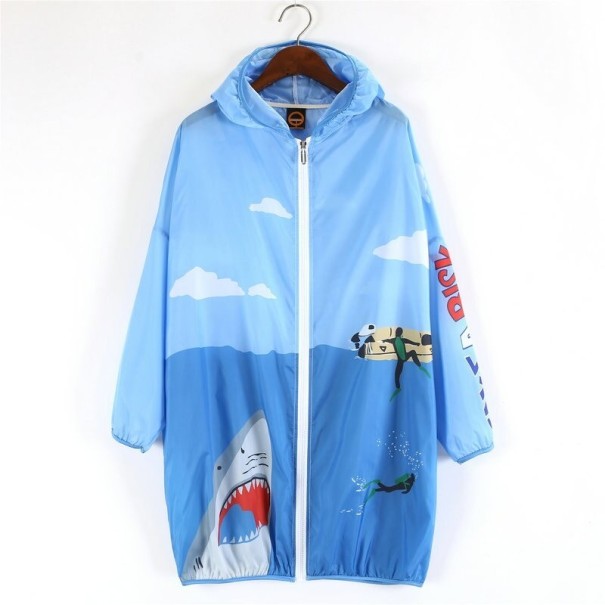 Naisten läpikuultava takki A3079 4