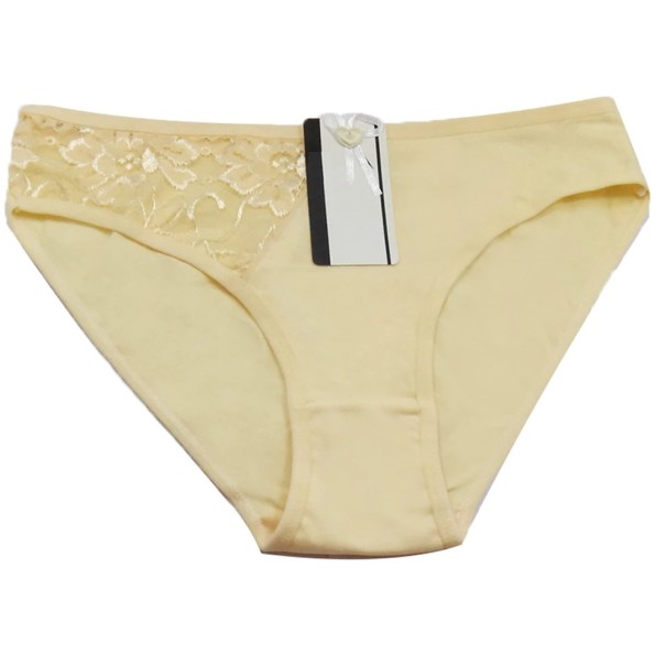 Naisten mukavat pikkuhousut beige XS