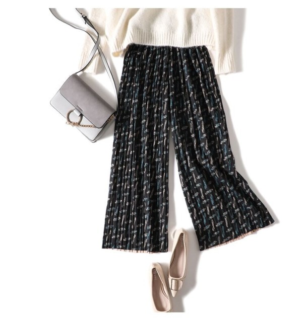 Naisten neulotut housut L 1